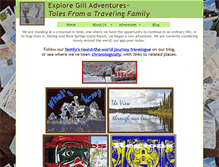 Tablet Screenshot of gilladventures.com